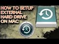 How to Setup External Hard Drive on Mac