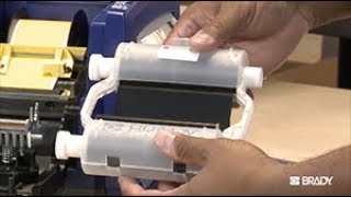 BradyPrinter S3100 | How to Change Print Ribbon Profile