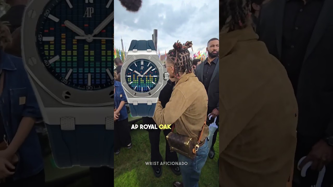 Лучшие часы знаменитостей на показе мод LV от Pharell!