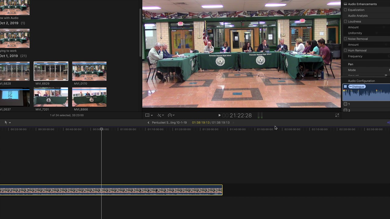 PRSD Export from FCPX to Google Drive
