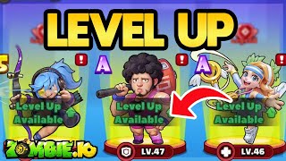 Starting Hero Line up - How to Level up Heroes | Zombie.io Potato Shooter