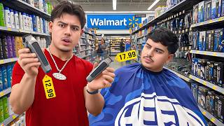 I BOUGHT THE BEST BARBER KIT AT WALMART!