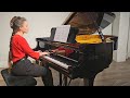 Piano  queue fazioli modle f228  brahms intermezzi op 117 no 3