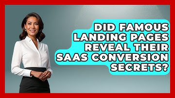 Did Famous Landing Pages Reveal Their SaaS Conversion Secrets? - Saas Marketing Wizards