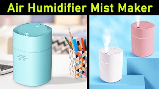 Air Humidifier USB Ultrasonic Aroma Essential Oil Diffuser Romantic Humidifier Mini Cool Mist Maker