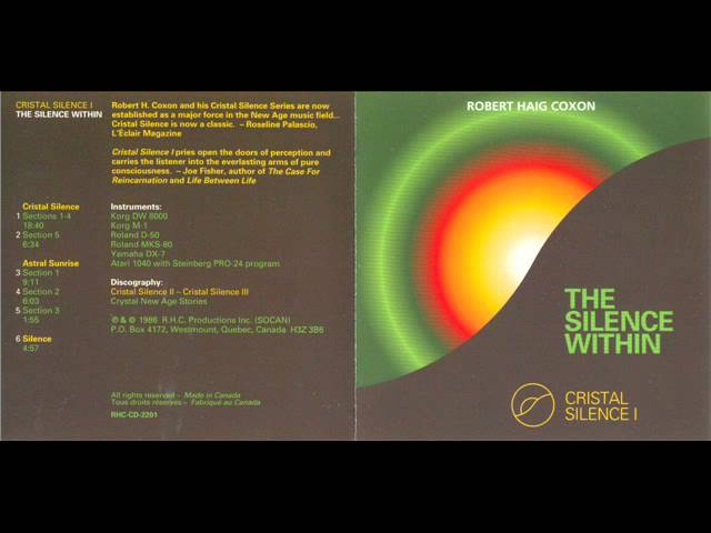 Robert Haig Coxon - Cristal Silence I - The Silence Within - YouTube