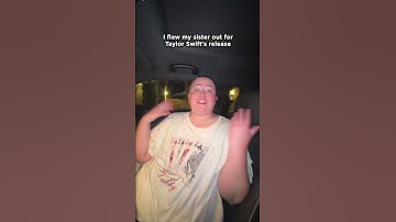 She Flew in for Taylor Swift ✈️ ✨