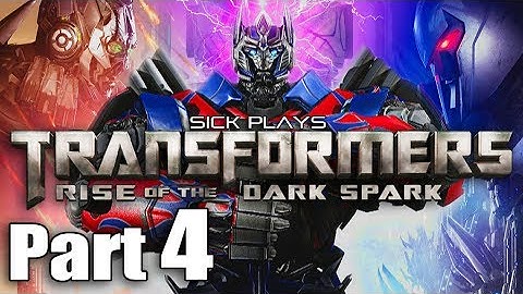 Transformers Rise of the Dark Spark Part 4 w/ SICK - Chapter 3 Getaway - Escape with the Dark Spark