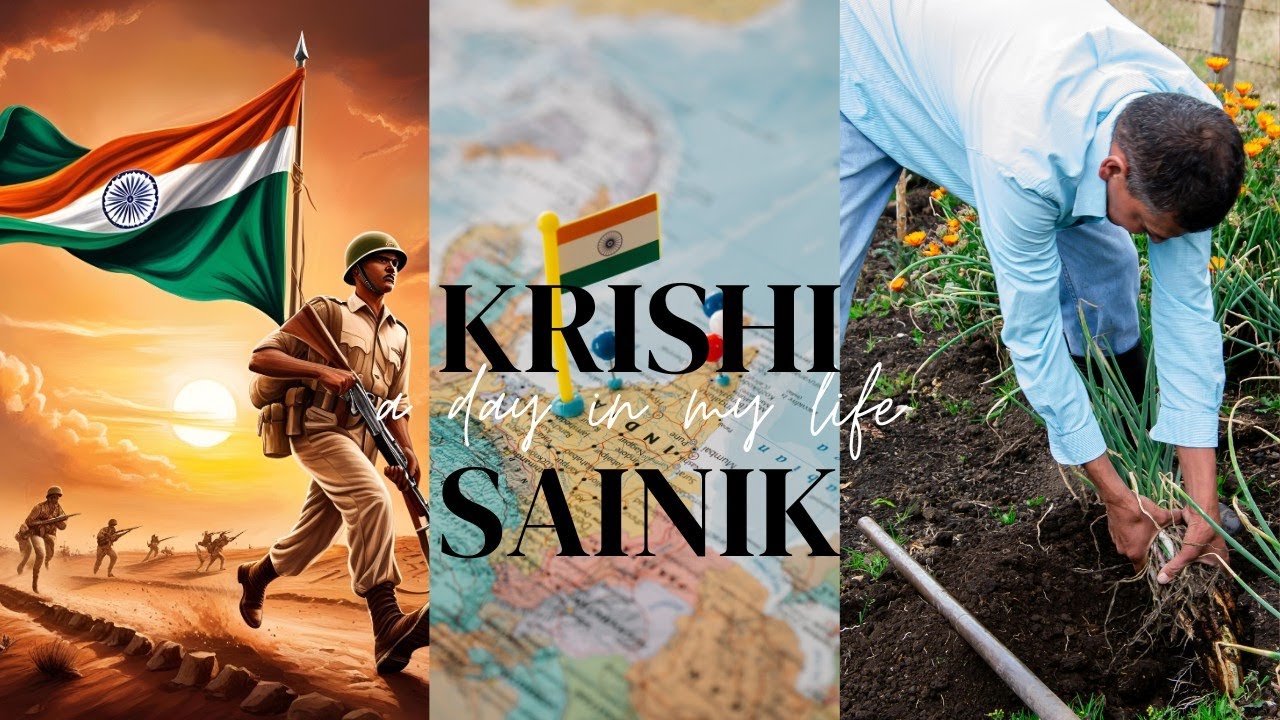 कृषि सैनिक  Indian Soldiers in Agriculture farming 🇮🇳  Swaraj youtuber 