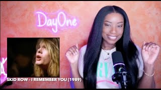Skid Row - I Remember You (1989) *You Found My Guilty Pleasure*  DayOne Reacts