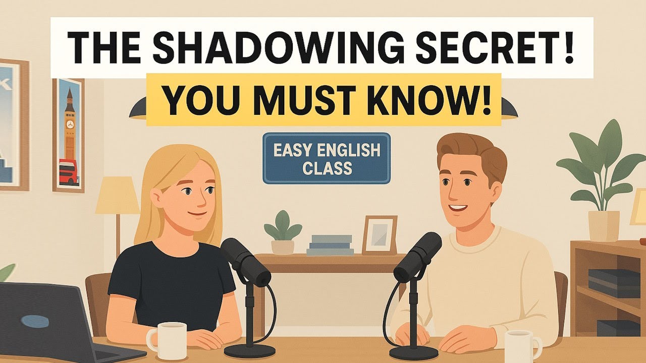 Daily English | Shadowing Technique - Speak English Like a Native ...