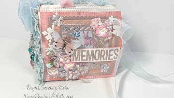 Tonic Studios Scalloped Embrace Tutorial Part 2 Page Decoration