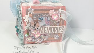 Tonic Studios Scalloped Embrace Tutorial Part 2 Page Decoration