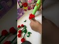 Tulips 🌷 #pipe cleaner flower #flowers #cute#day #shorts