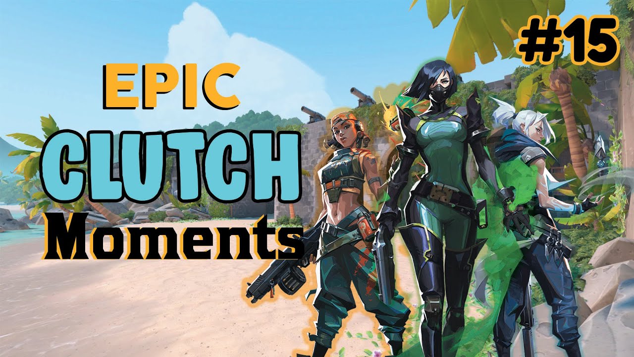 Epic Clutch Moments | Valorant Moments 15 - YouTube