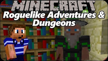 AN ADVENTURE BEGINS! | Rouguelike Adventures and Dungeons SMP (Minecraft Modpack)
