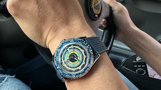 @WatchProfessor review of the Mido 2023 Decompression WorldTimer.