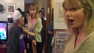 Taylor Swift Surprises 96 Year Old Fan