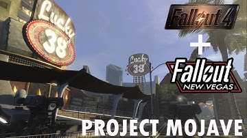 Fallout 4 - New Vegas Project Mojave Mod Gameplay