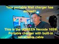 Finally, a Power Bank That ACTUALLY Charges Laptops Fast! Ugreen 165W Charger.