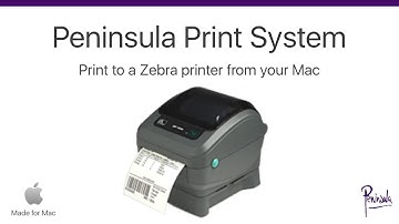 Install A Zebra Printer On Mac - Zebra Printers On Apple Mac