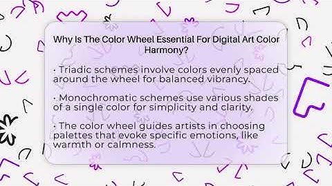 Why Is The Color Wheel Essential For Digital Art Color Harmony? - The Virtual Art Desk