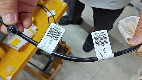 One-to-One Real-Time Wire Printing and Labeling Machine#labelingmachine #labeler