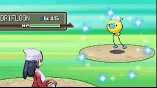 Live Shiny Drifloon After 17,953 Srs In Pokemon Platinum. My Dtq Shiny