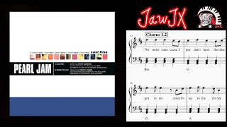 Pearl Jam - Last Kiss - Piano sheet music