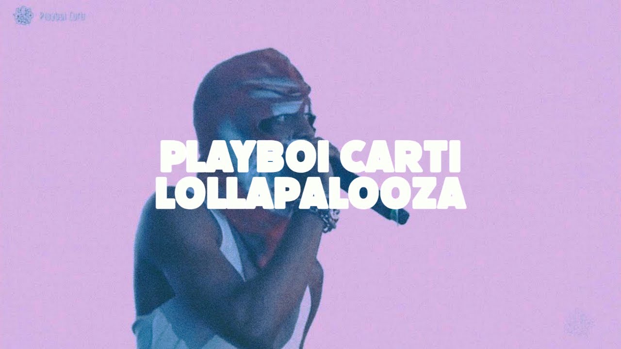 Playboi Carti Performs Shoota at Lollapalooza