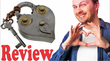 Heart Shape Iron Puzzle Lock from Puzzle Master - Review