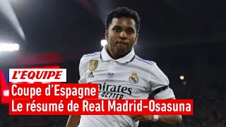 Real Madrid 2-1 Osasuna : Rodrygo super héros des Merengues en finale de Coupe d'Espagne