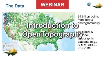 Introduction to OpenTopography | Spring 2025 Webinar