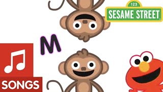 Sesame Street m monkey song