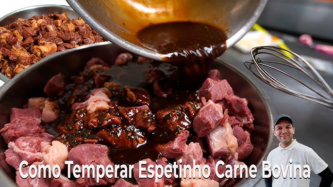 Espetinho de carne bovina – QDelícia Espeto