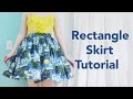 Rectangle Skirt Tutorial / Starry Night Skirt