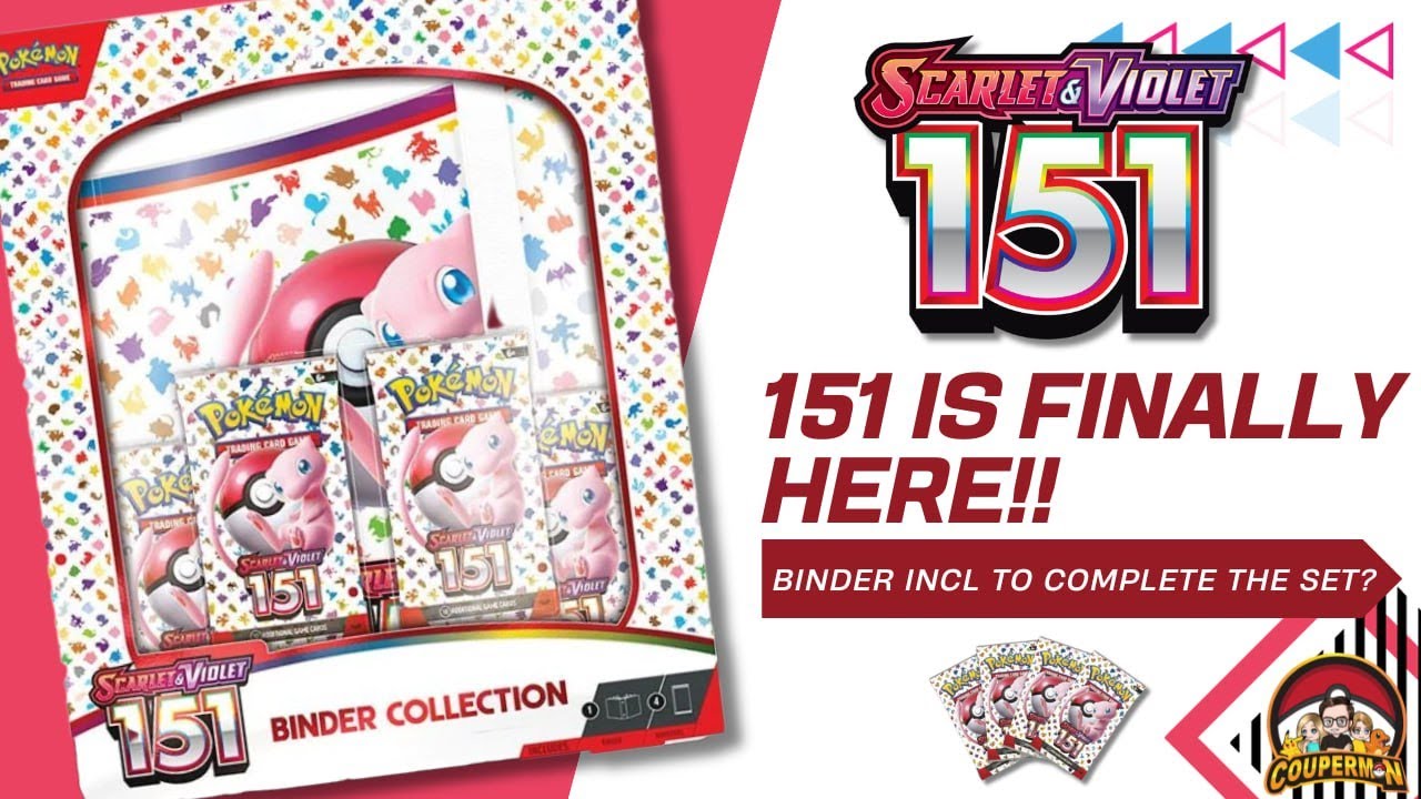 Pokémon Scarlet and Violet 151 Binder collection opening: The Journey ...