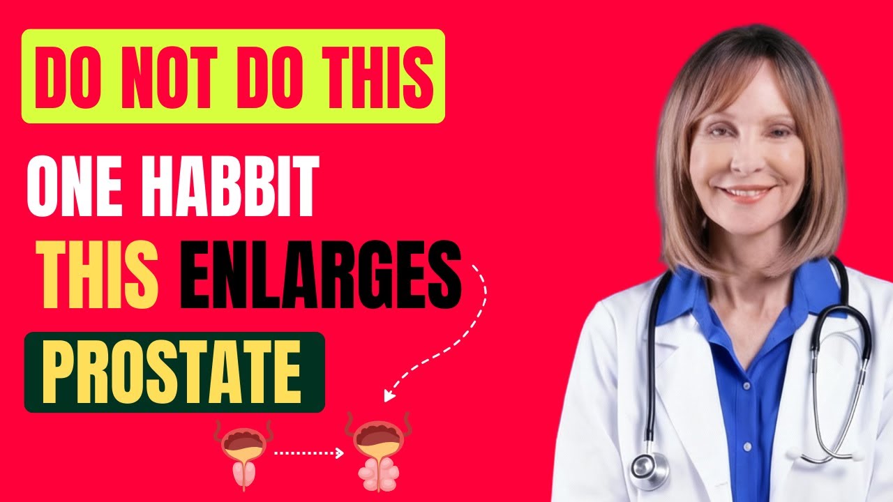 This One Habit Enlarges Your Prostate | Advice For Elderly