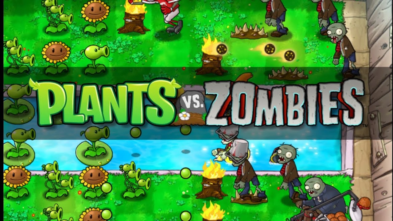 PVZ #1 (plants vs zombies)