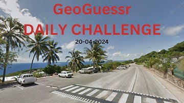 GeoGuessr Daily Challenge 20-04-2024 (Almost Perfect Score)