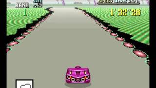 F-Zero Stage 8 Dynamite God Mode (F-Zero Hack)