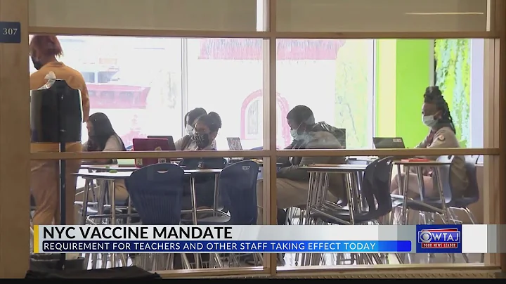 COVID vaccine mandate begins for New York City teachers, staff