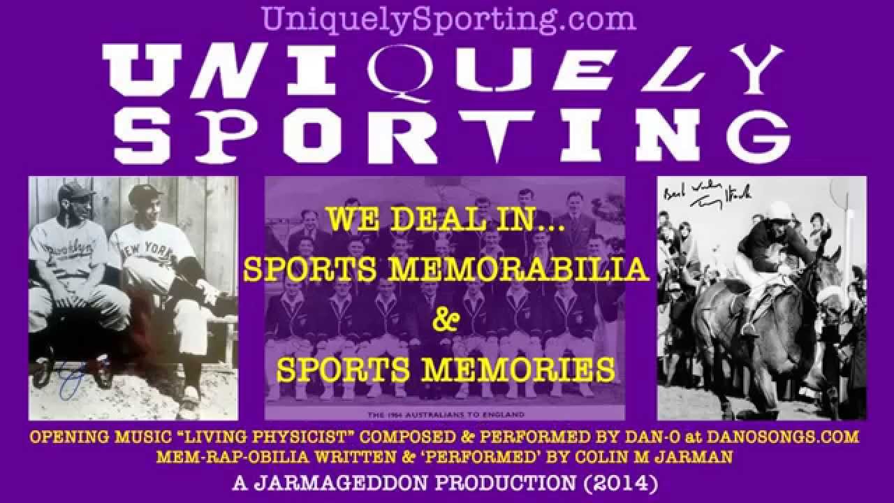 Uniquely Sporting Sports Memorabilia and Collectables Store YouTube