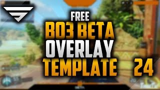 Free Black Ops3 Twitch Overlay | Speedart #24