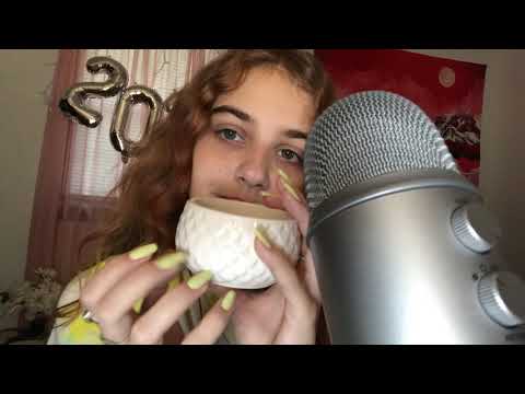 ASMR | Aesthetically Pleasing Triggers 🧚🏼‍♀️ Tapping, Scratching, Whispering