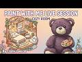 Paint With Me: Cozy Art Session &amp; Chat 🎨✨ | Road to 100 Subs #livepainting #painting #livestream