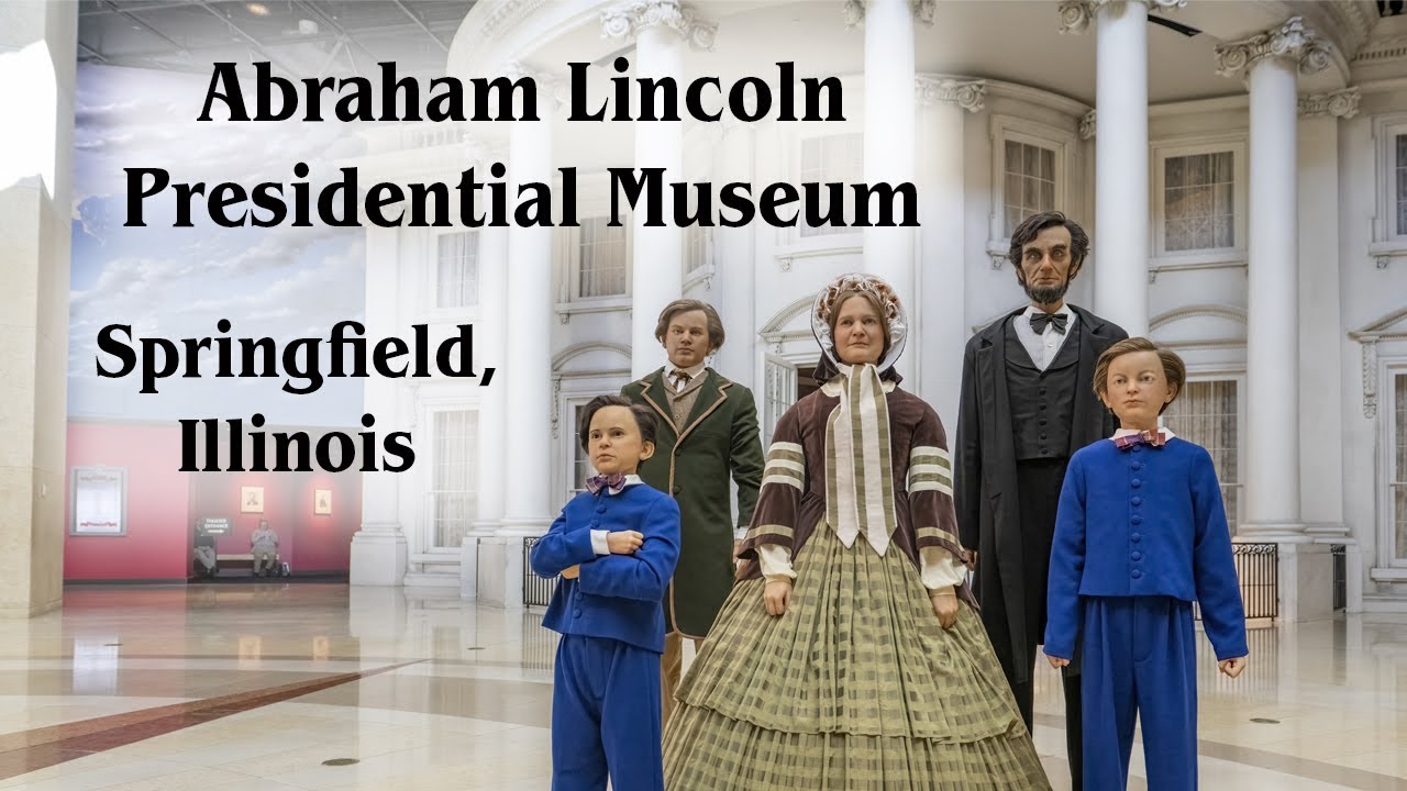 Abraham Lincoln Presidential Museum in Springfield Illinois - YouTube