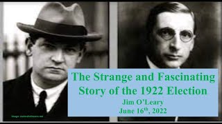 180: The Strange and Fascinating Story of the 1922 Election by Jim O&#39;Leary