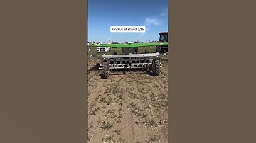 FarmDroid at a Danish field demo #agriculture #agtech #farming #robot #danskmarkdemo