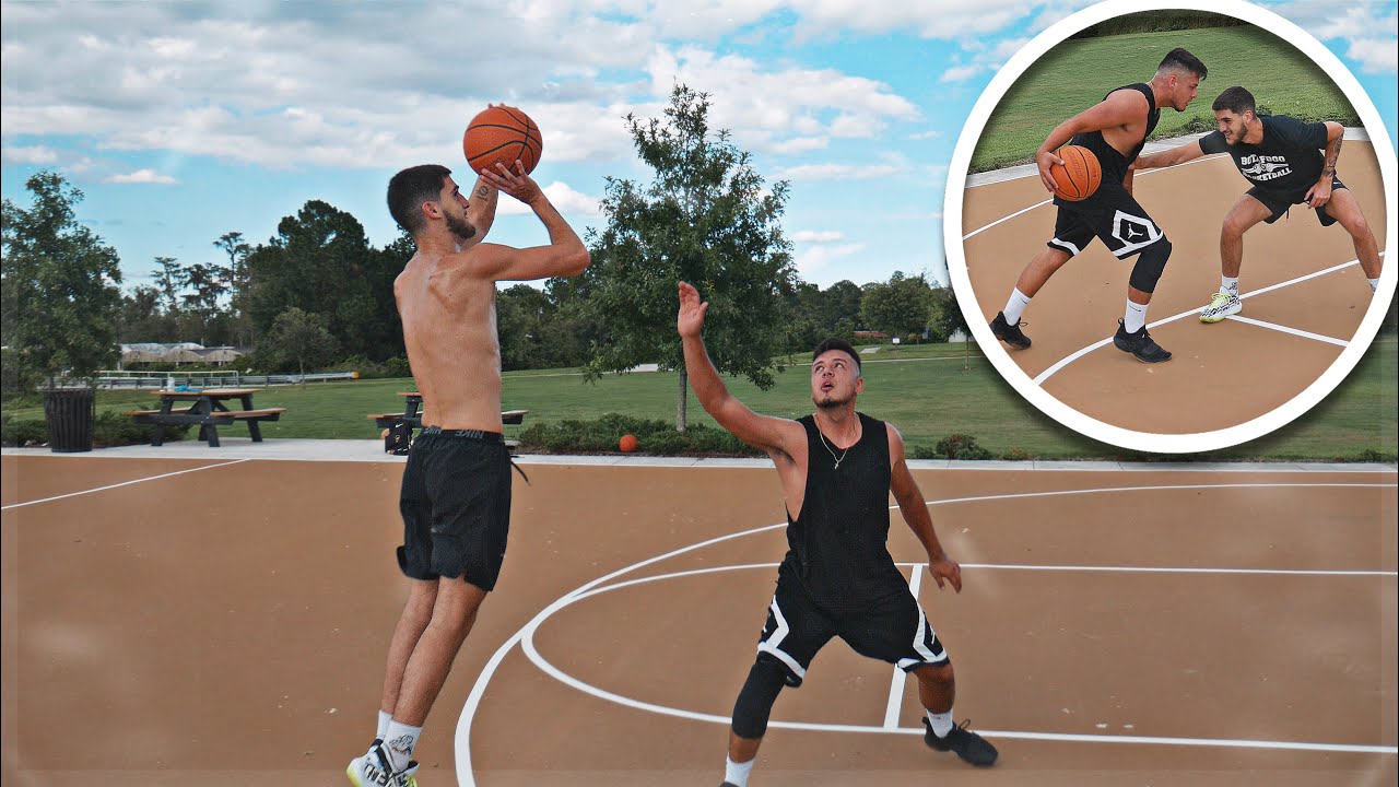 INSCRITO VEIO PRA ORLANDO ME DESAFIAR NO X1 DE BASQUETE...